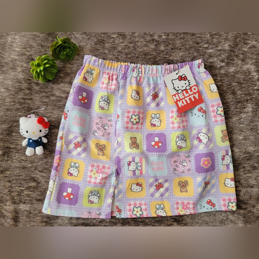 Hello Kitty Dolls Kill - Patchwork Skirt